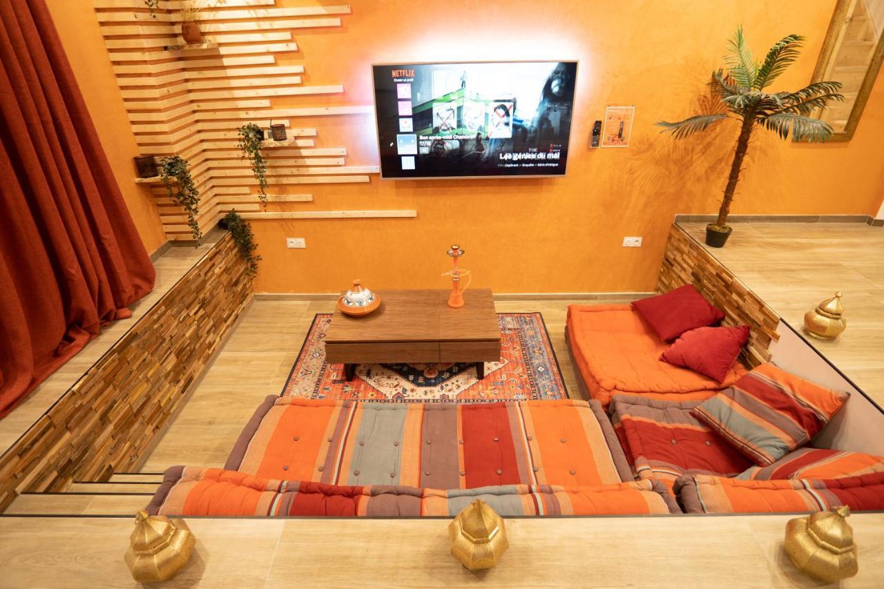 Capsule Marrakech I Chicha I Sauna I Balneo I Console Ps5 I Cinema Trith-Saint-Leger 외부 사진