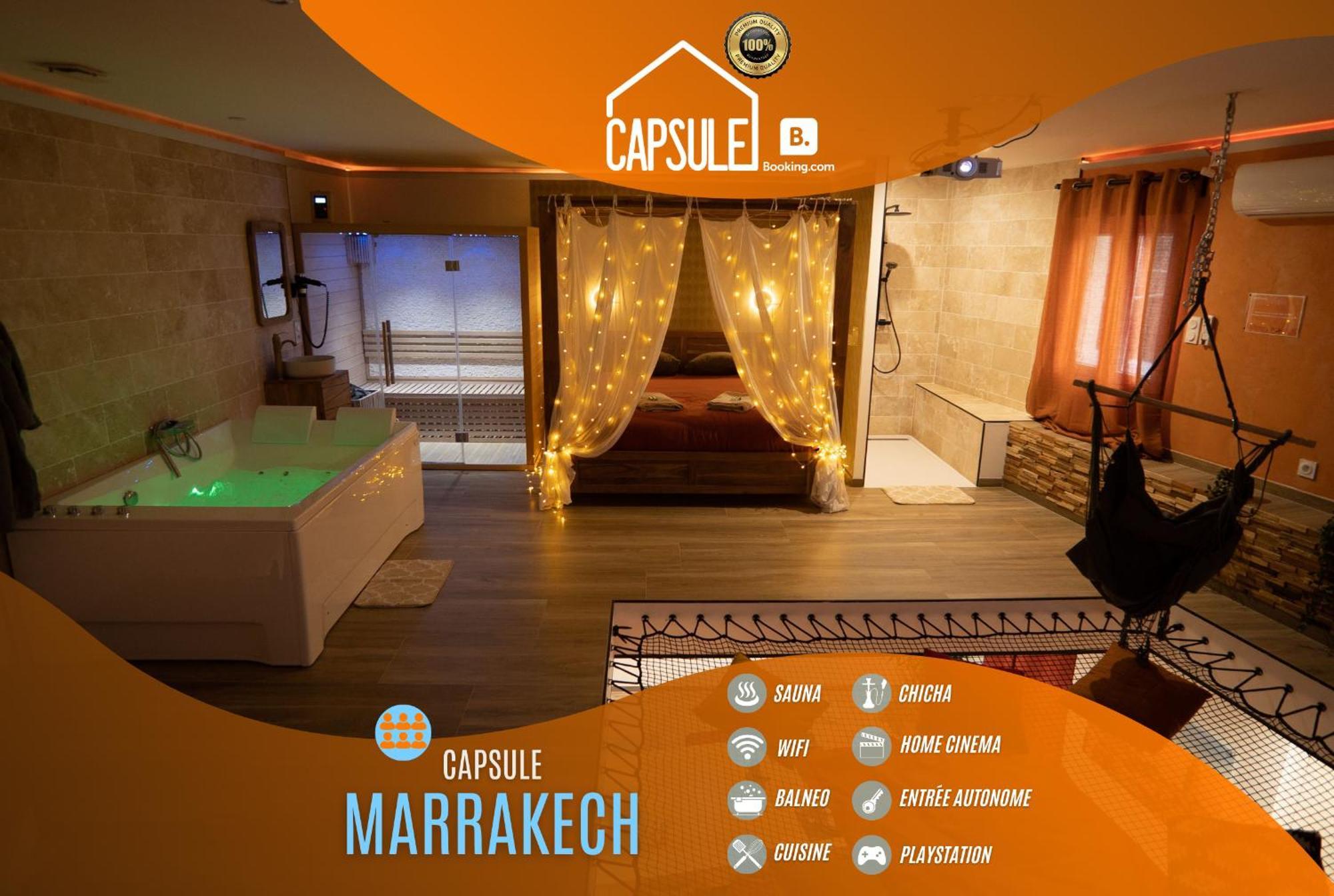 Capsule Marrakech I Chicha I Sauna I Balneo I Console Ps5 I Cinema Trith-Saint-Leger 외부 사진